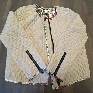 NWOT Flannel Brand Reversible Quilted Women's Jacket